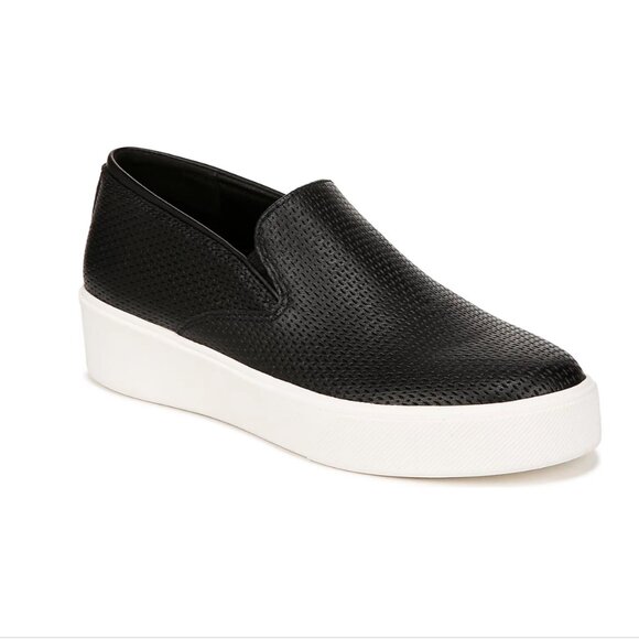 Naturalizer Marianne 3.0 Platform Leather Slip-On Sneakers Size 8 Womens - Picture 1 of 9